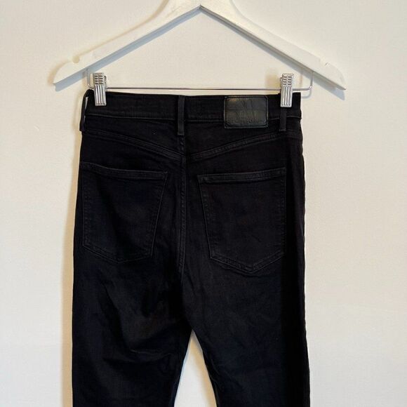 Aritzia Denim Forum The Lola High Rise Skinny Crop Raw Hem Jeans - Picture 6 of 9